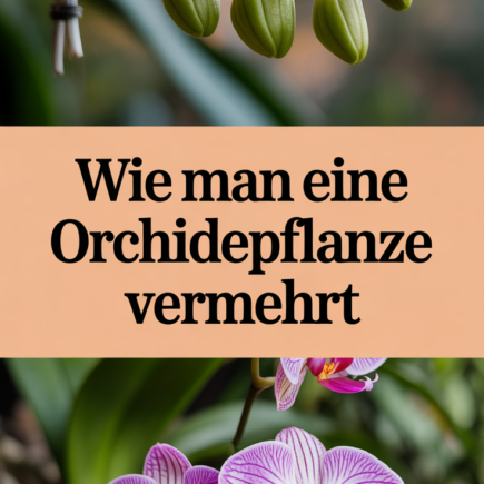 Wie man eine Orchideenpflanze vermehrt
