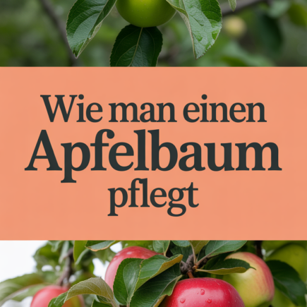 Wie man einen Apfelbaum pflegt