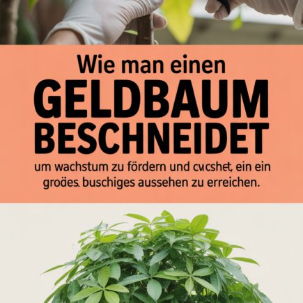 Wie man einen Geldbaum richtig beschneidet, um Wachstum zu fördern und ein großes, buschiges Aussehen zu erreichen