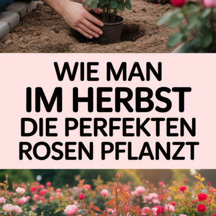 Wie man im Herbst die perfekten Rosen pflanzt