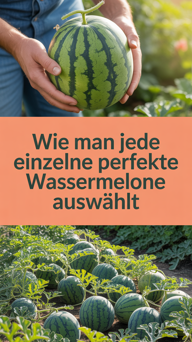 Wie man jede einzelne perfekte Wassermelone auswählt