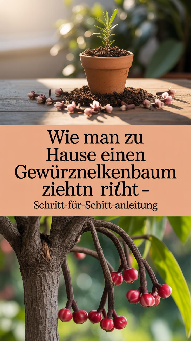Wie man zu Hause einen Gewürznelkenbaum zieht – Schritt-für-Schritt-Anleitung