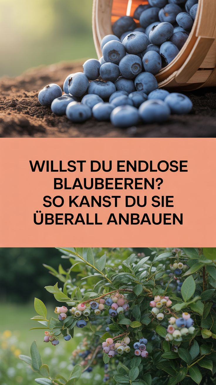 Willst du endlose Blaubeeren? So kannst du sie überall anbauen