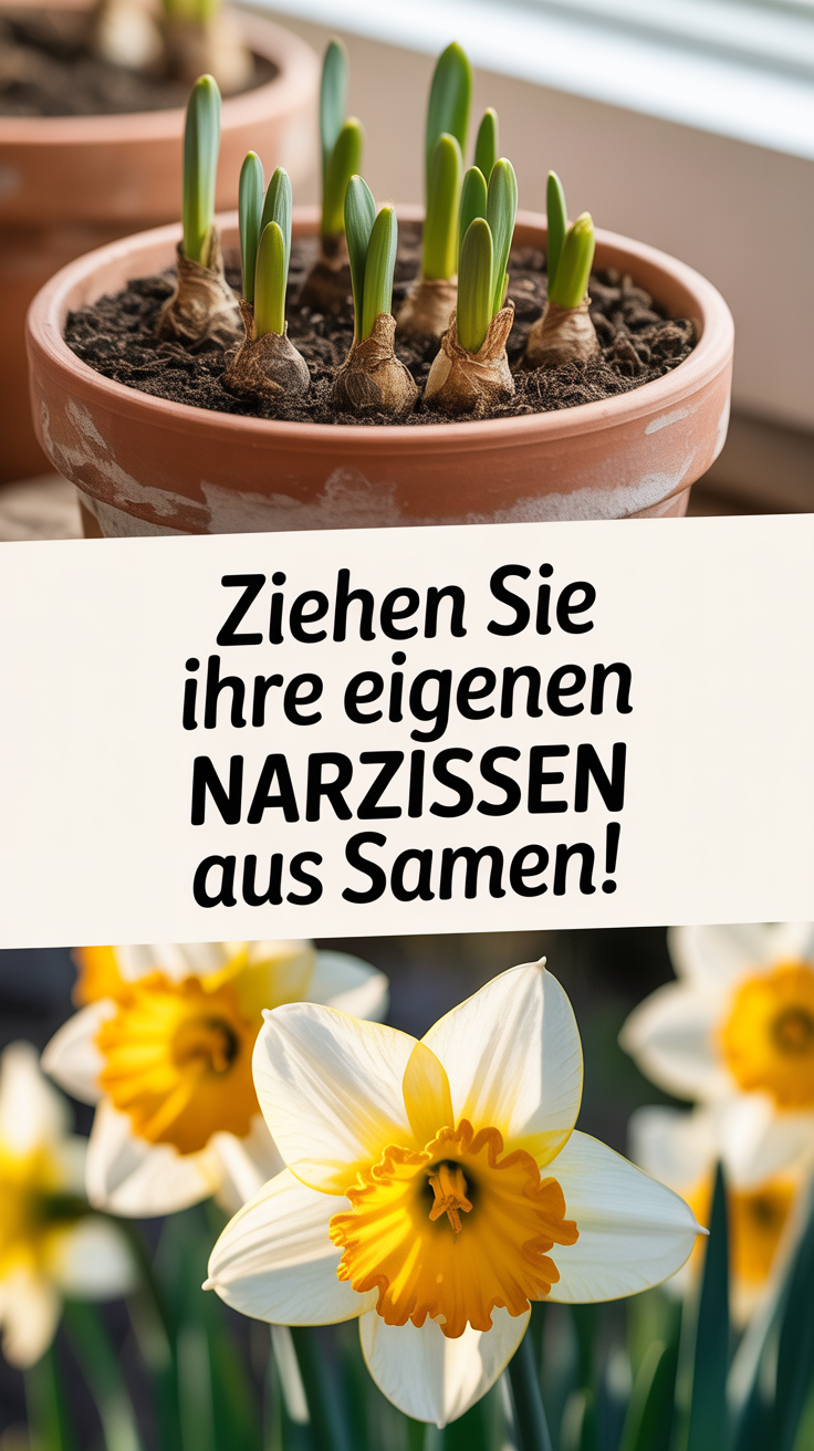 Ziehen Sie Ihre eigenen Narzissen aus Samen!