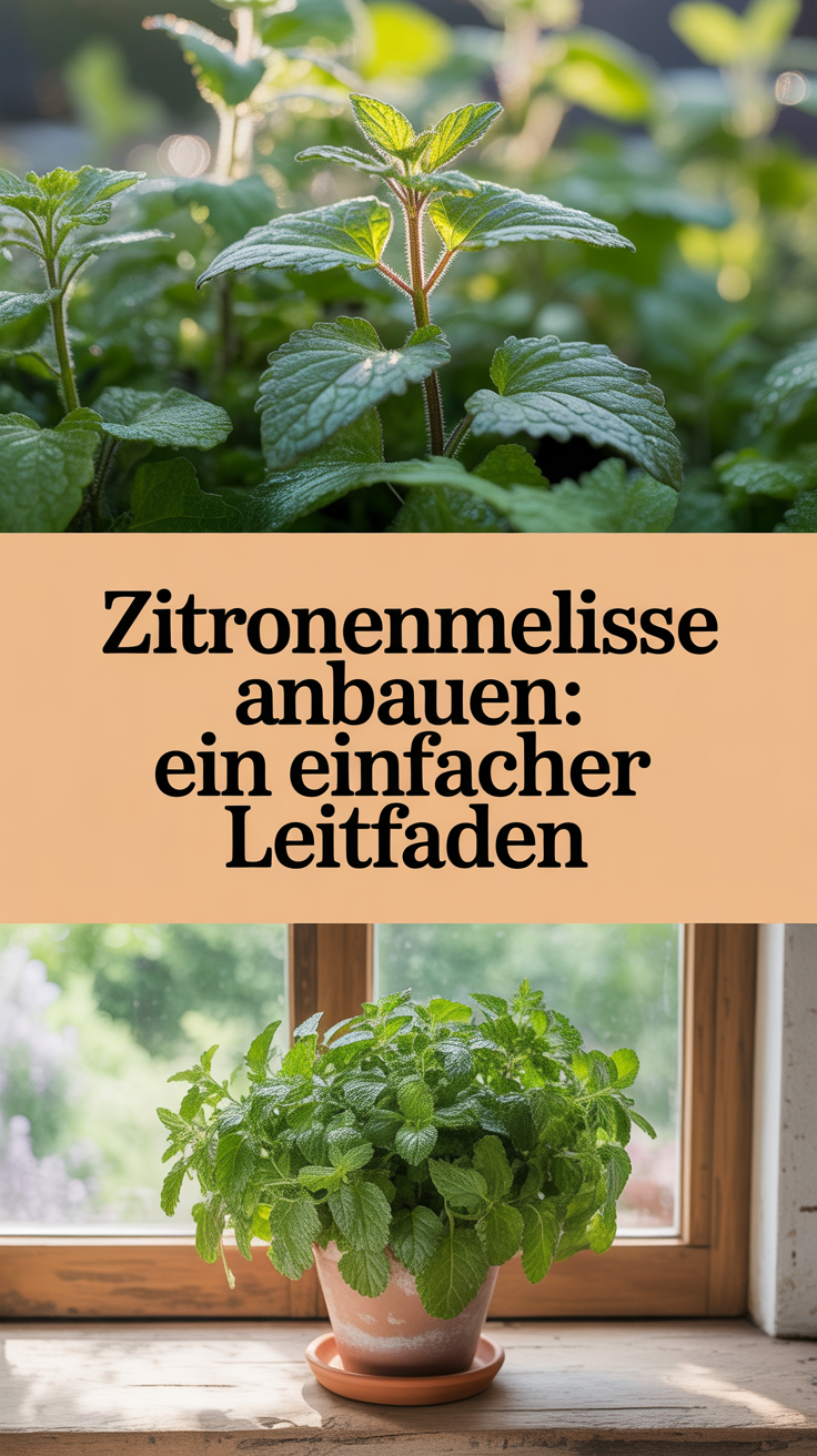 Zitronenmelisse anbauen: Ein einfacher Leitfaden