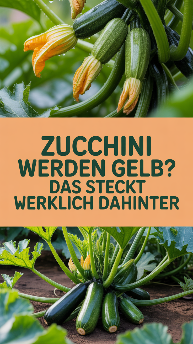 Zucchini werden gelb? Das steckt wirklich dahinter