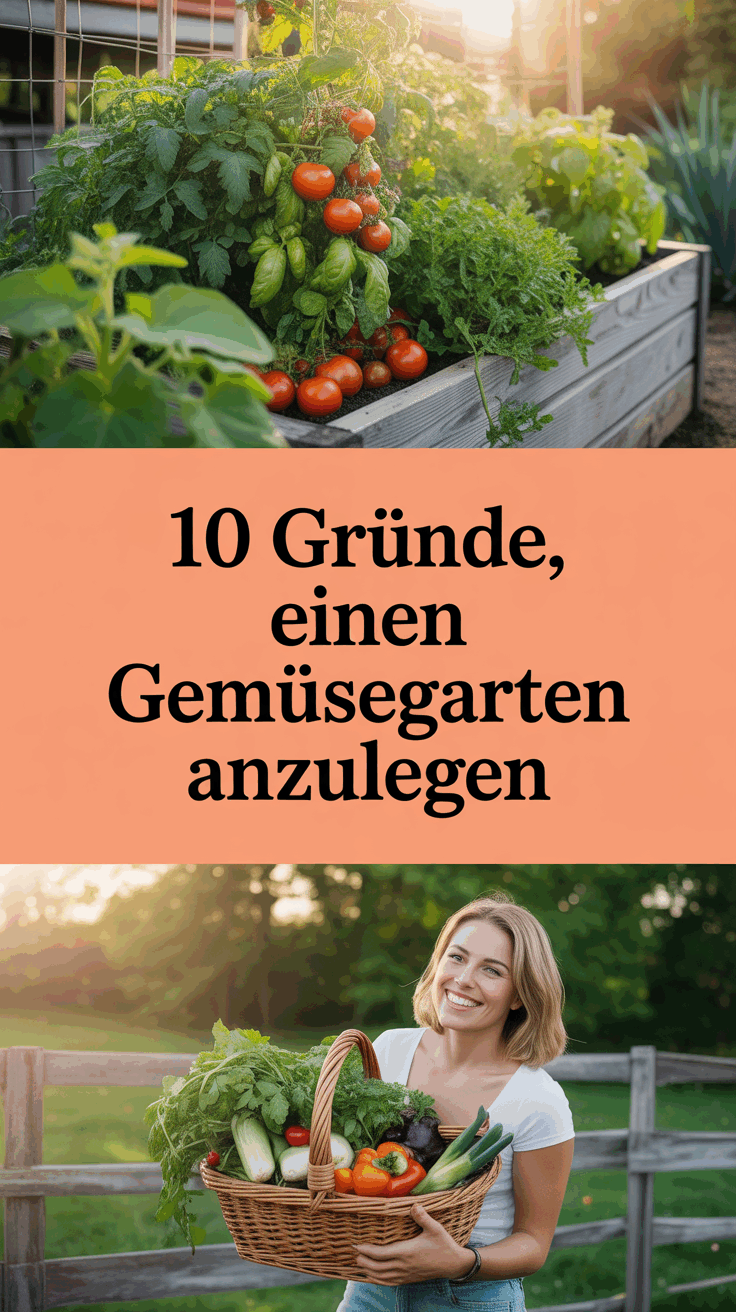 10 Gründe, einen Gemüsegarten anzulegen