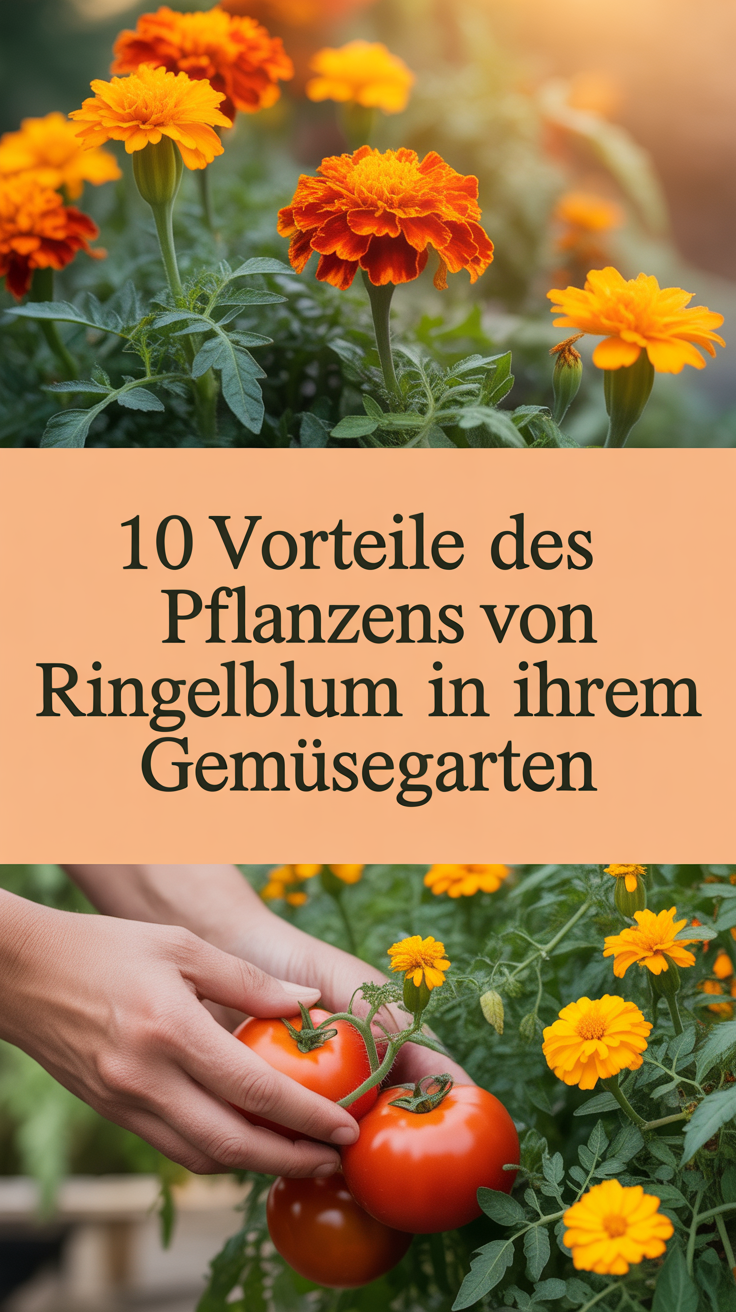 10 Vorteile des Pflanzens von Ringelblumen in Ihrem Gemüsegarten