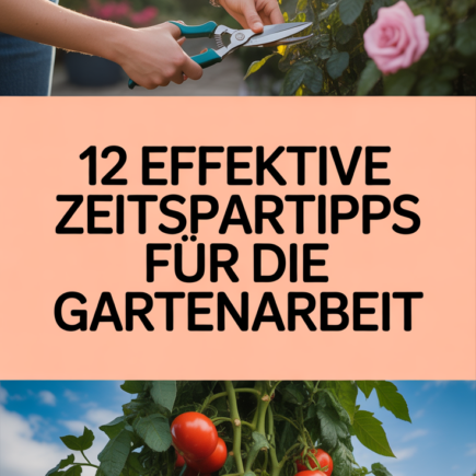 12 Effektive Zeitspartipps für die Gartenarbeit