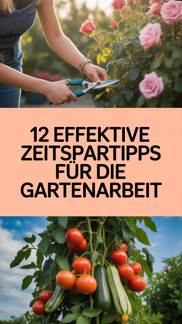 12 Effektive Zeitspartipps für die Gartenarbeit