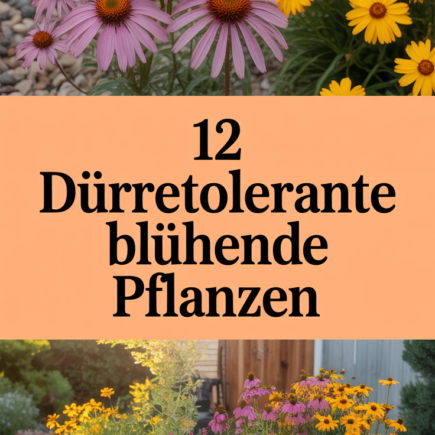 12 dürretolerante blühende Pflanzen