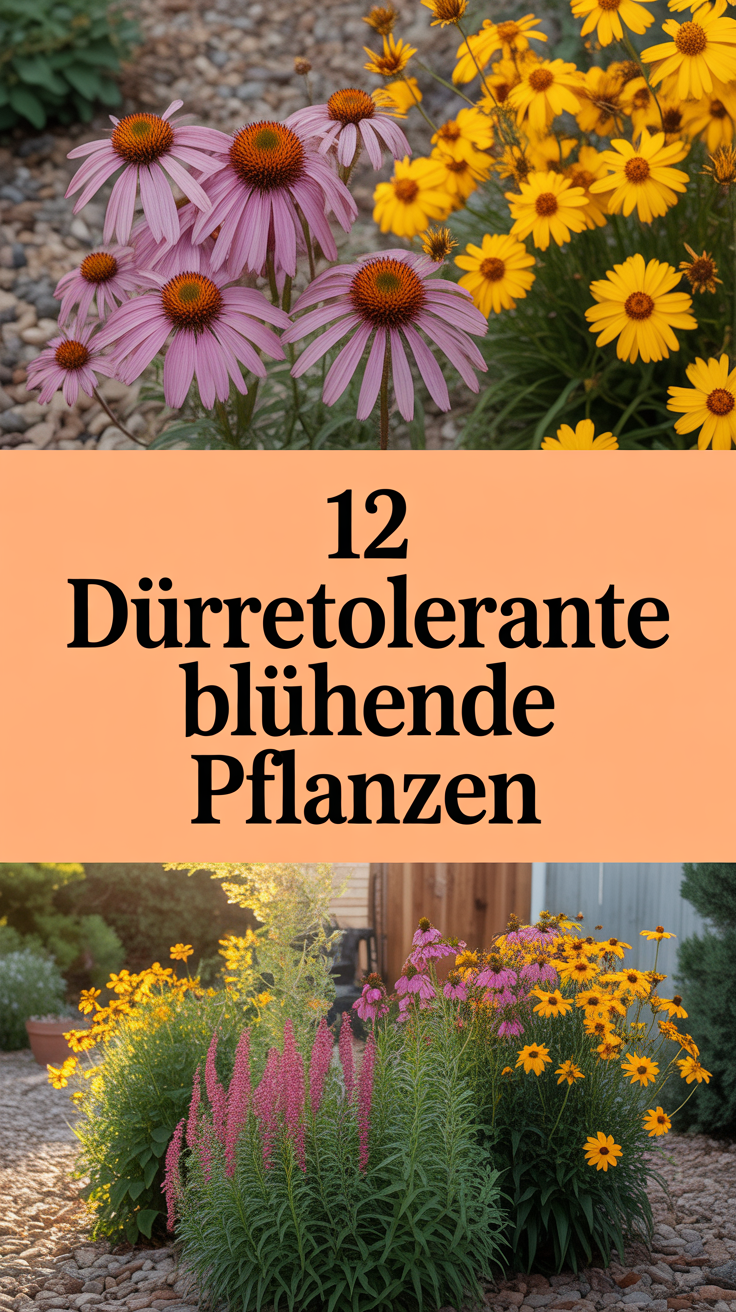 12 dürretolerante blühende Pflanzen
