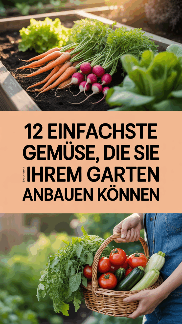 12 einfachste Gemüse, die Sie in Ihrem Garten anbauen können