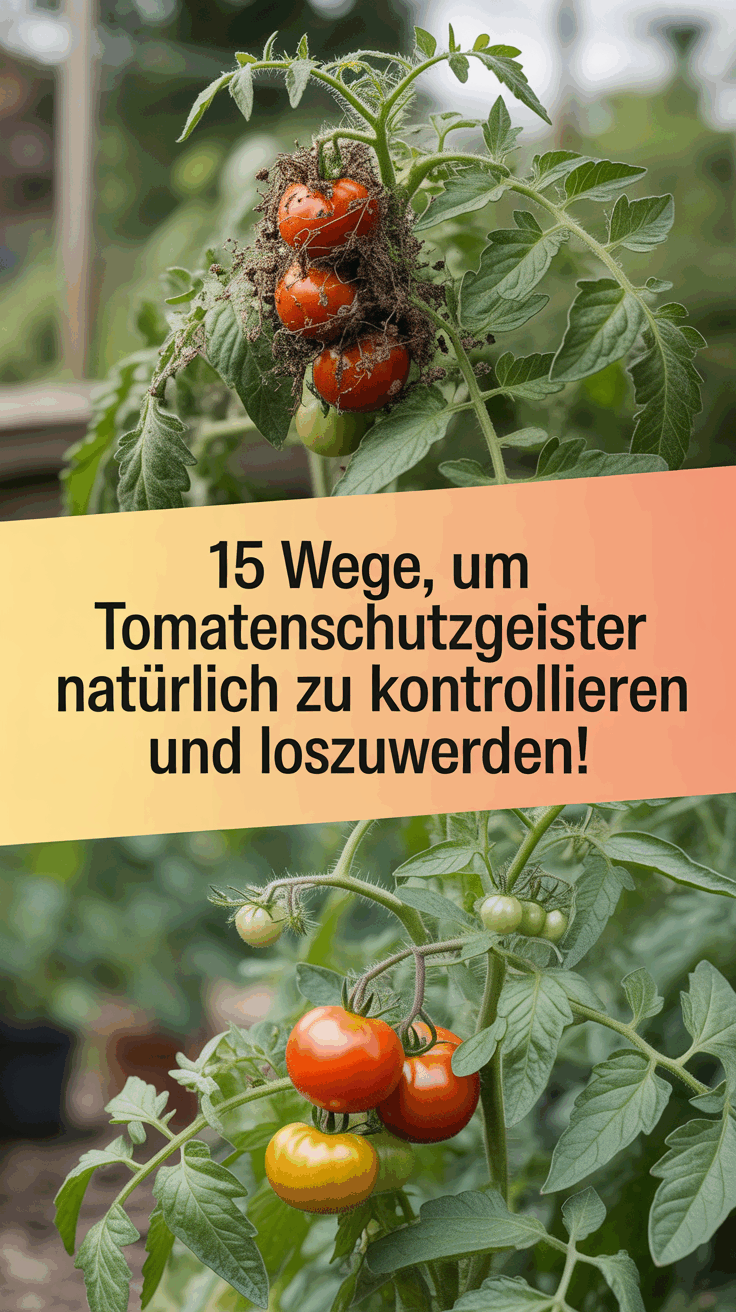15 Wege, um Tomatenschutzgeister natürlich zu kontrollieren und loszuwerden!