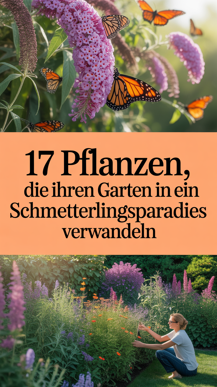17 Pflanzen, die Ihren Garten in ein Schmetterlingsparadies verwandeln