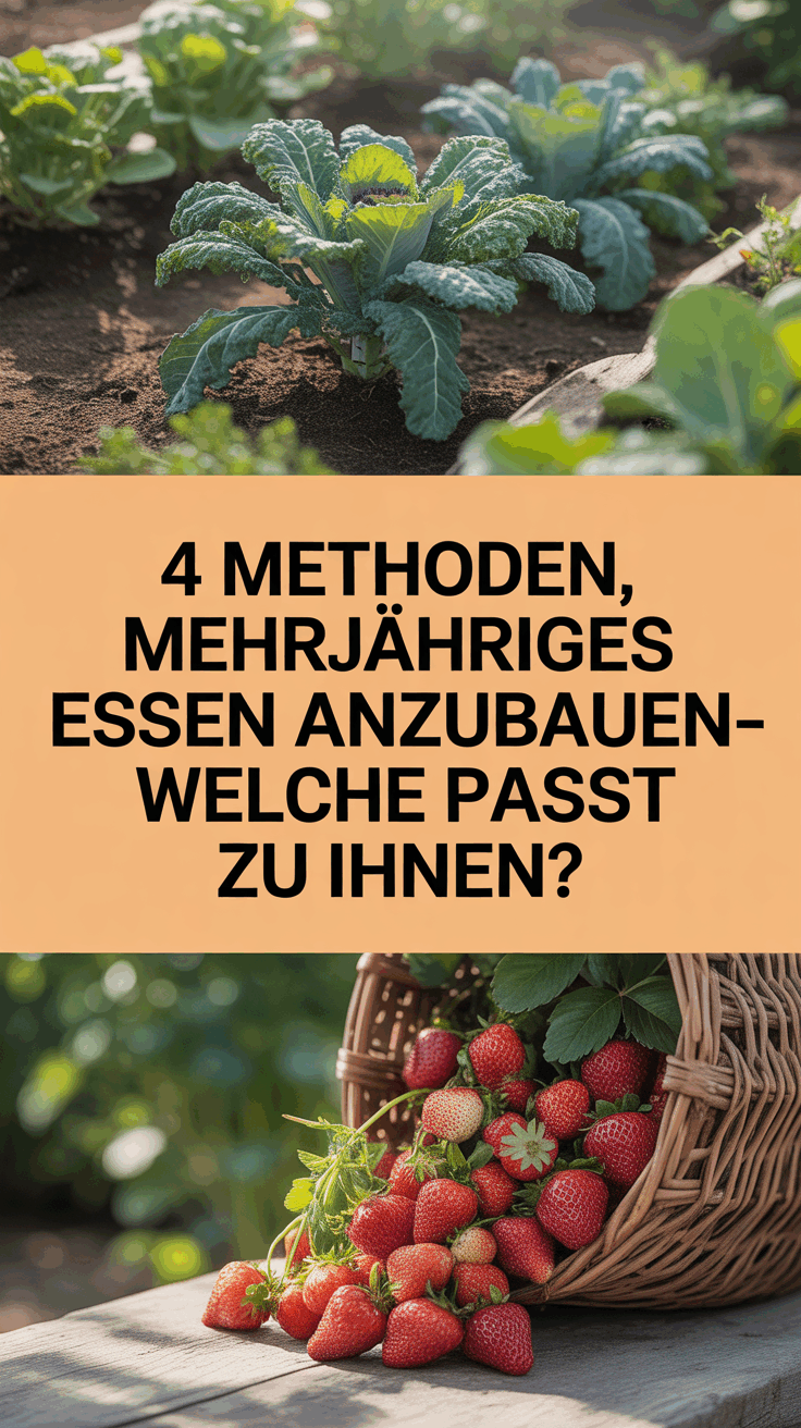 4 Methoden, mehrjähriges Essen anzubauen – Welche passt zu Ihnen?