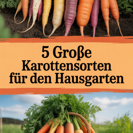 5 Große Karottensorten für den Hausgarten