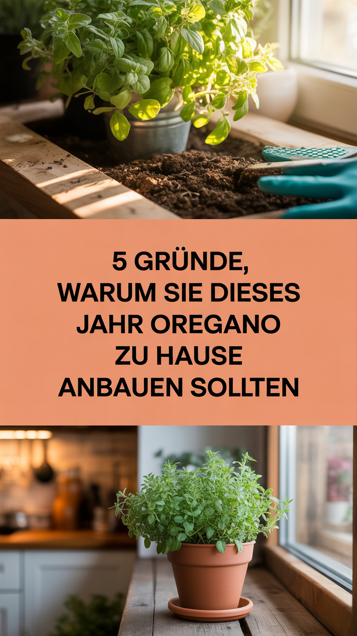 5 Gründe, warum Sie dieses Jahr Oregano zu Hause anbauen sollten