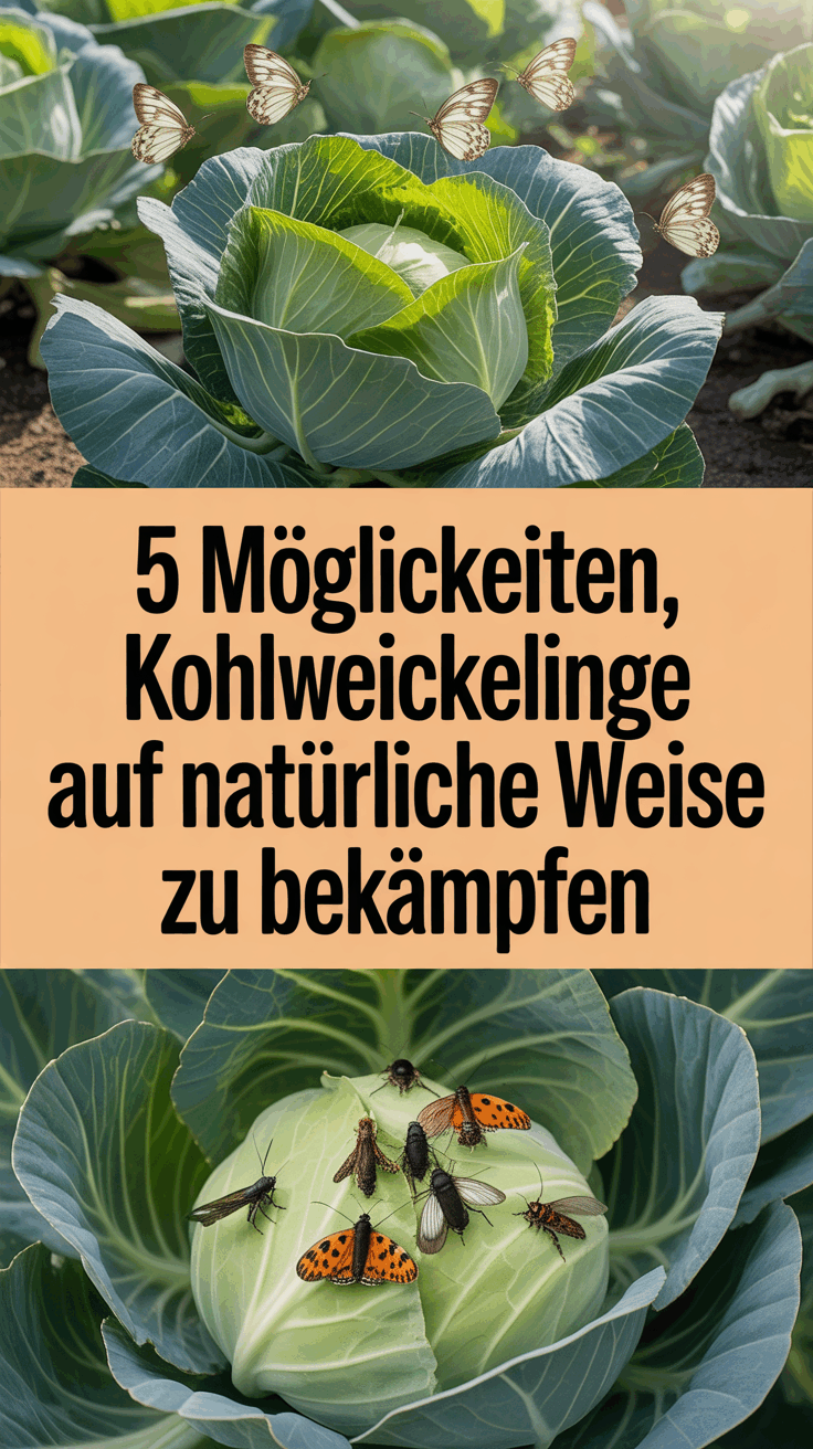 5 Möglichkeiten, Kohlweißlinge auf natürliche Weise zu bekämpfen