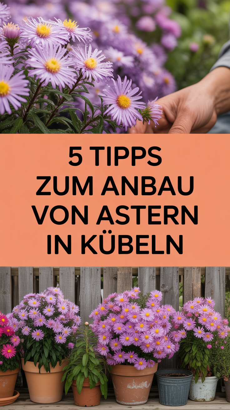 5 Tipps zum Anbau von Astern in Kübeln