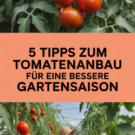 5 Tipps zum Tomatenanbau für eine bessere Gartensaison