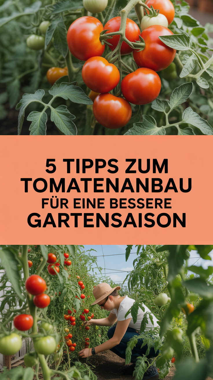 5 Tipps zum Tomatenanbau für eine bessere Gartensaison