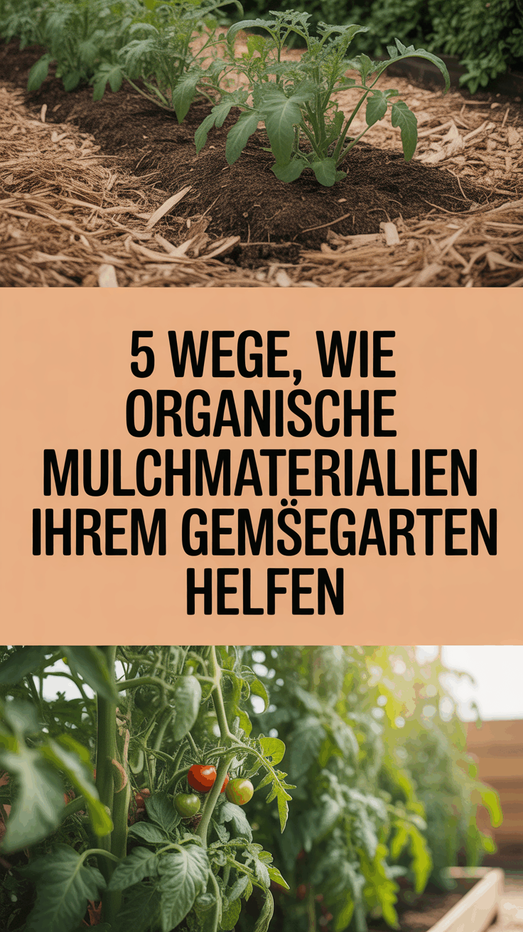 5 Wege, wie organische Mulchmaterialien Ihrem Gemüsegarten helfen
