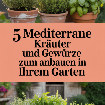 5 mediterrane Kräuter und Gewürze zum Anbauen in Ihrem Garten