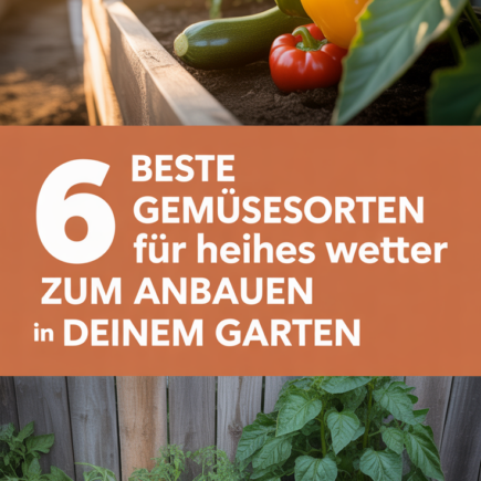 6 Beste Gemüsesorten für heißes Wetter zum Anbauen in deinem Garten