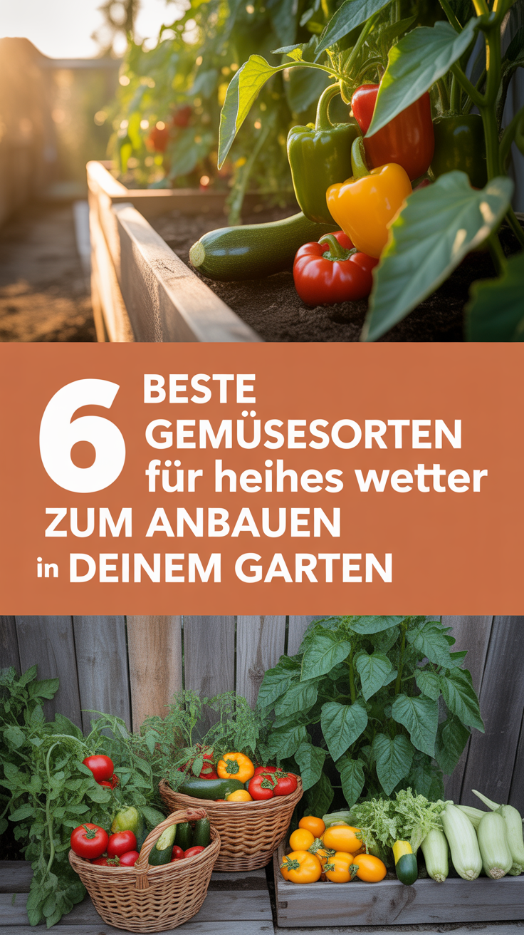 6 Beste Gemüsesorten für heißes Wetter zum Anbauen in deinem Garten
