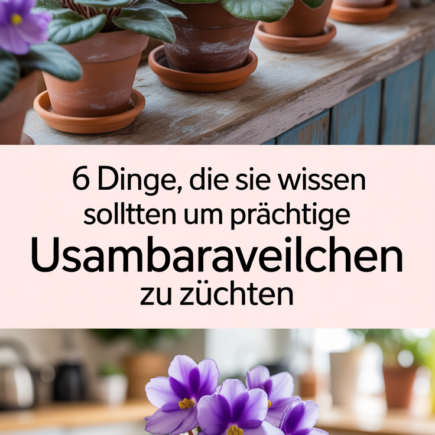 6 Dinge, die Sie wissen sollten, um prächtige Usambaraveilchen zu züchten