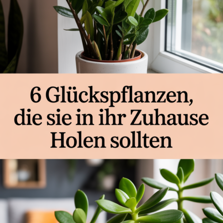 6 Glückspflanzen, die Sie in Ihr Zuhause holen sollten