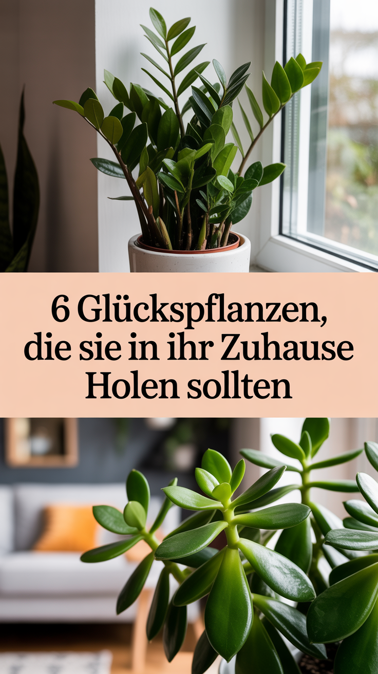 6 Glückspflanzen, die Sie in Ihr Zuhause holen sollten