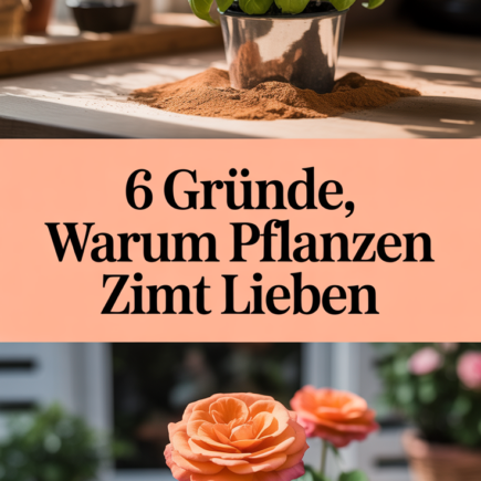 6 Gründe, warum Pflanzen Zimt lieben