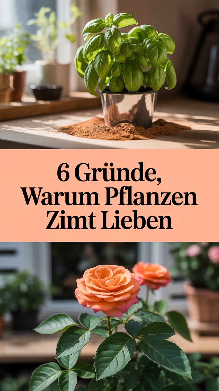6 Gründe, warum Pflanzen Zimt lieben