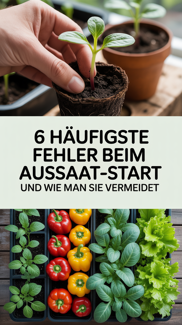 6 Häufigste Fehler beim Aussaat-Start und wie man sie vermeidet