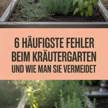 6 Häufigste Fehler beim Kräutergarten und wie man sie vermeidet