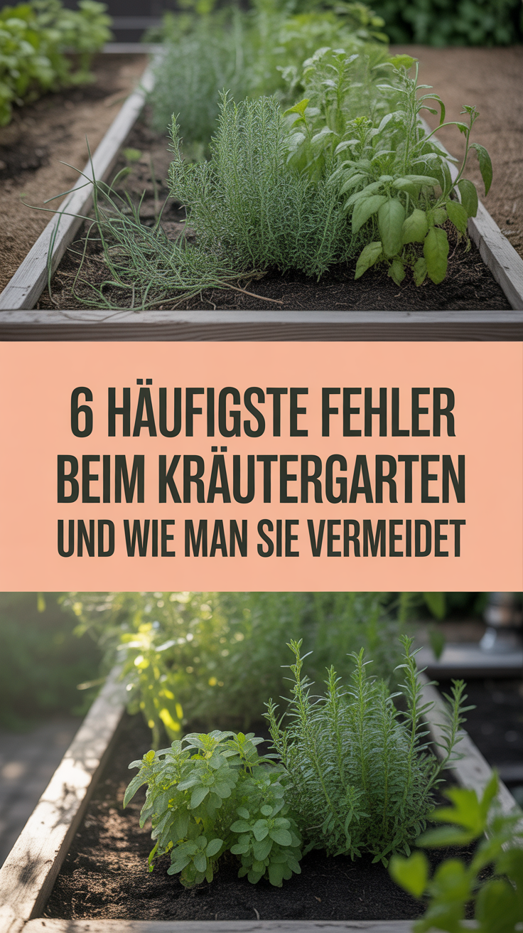 6 Häufigste Fehler beim Kräutergarten und wie man sie vermeidet