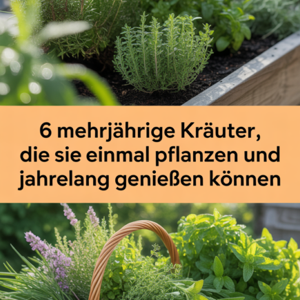 6 Mehrjährige Kräuter, die Sie einmal pflanzen und jahrelang genießen können