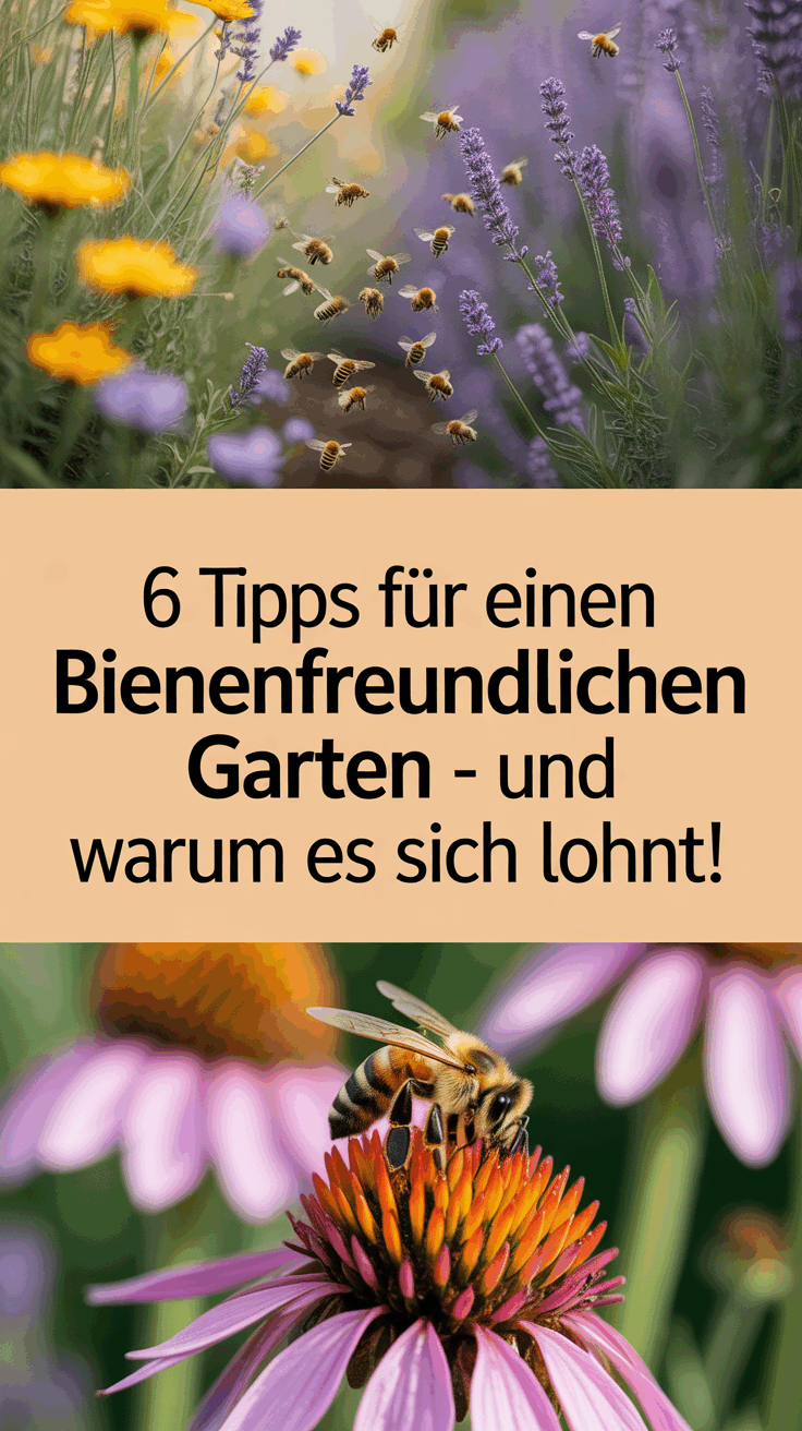 6 Tipps für einen bienenfreundlichen Garten – und warum es sich lohnt!
