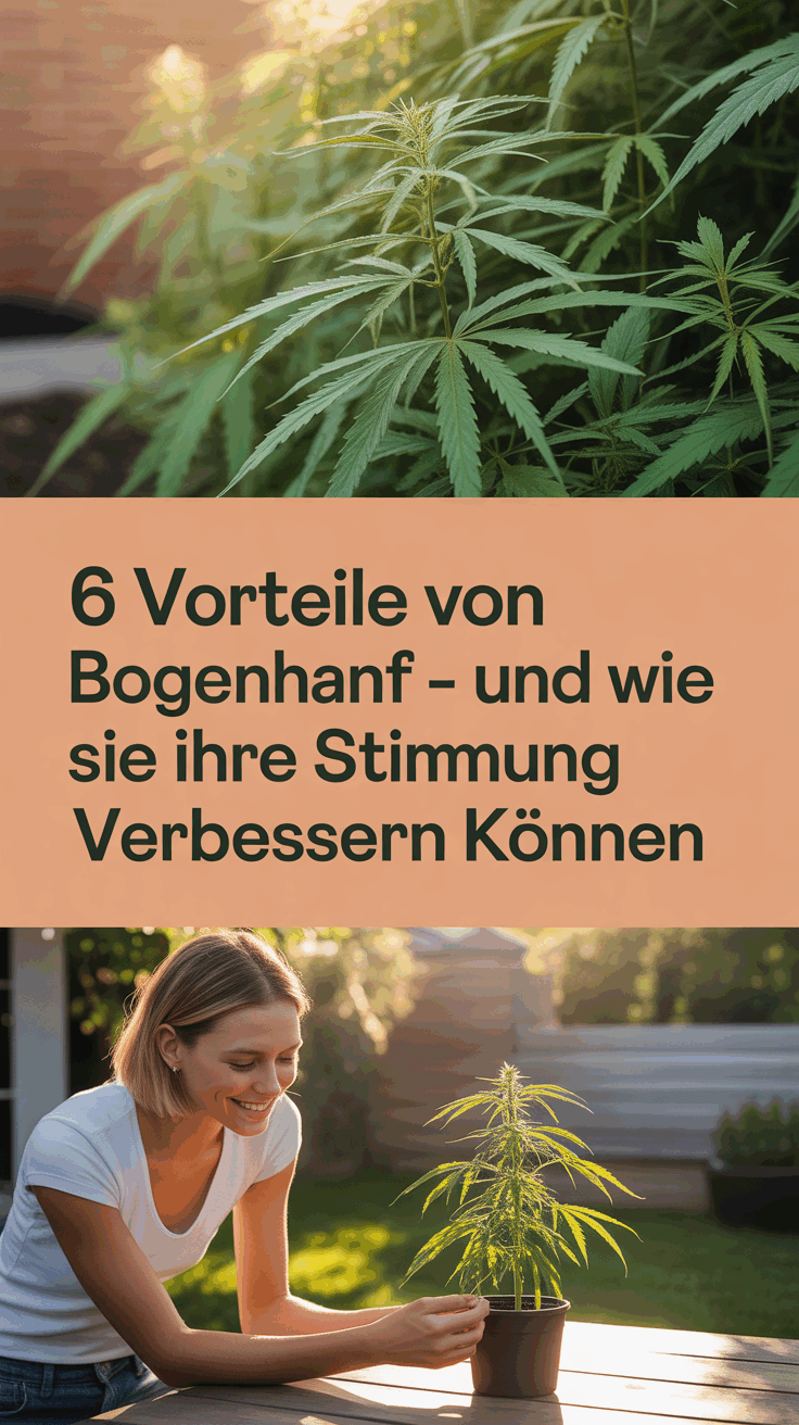 6 Vorteile von Bogenhanf – und wie sie Ihre Stimmung verbessern können