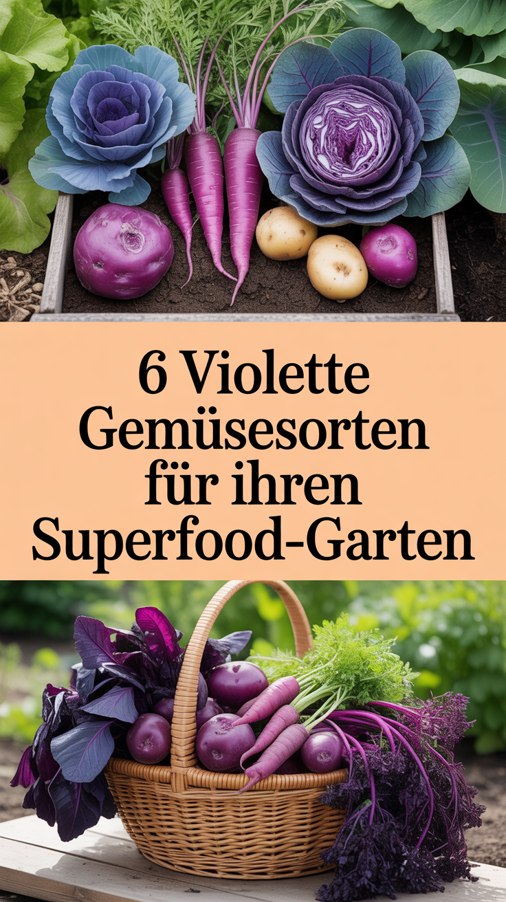 6 violette Gemüsesorten für Ihren Superfood-Garten