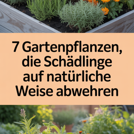 7 Gartenpflanzen, die Schädlinge auf natürliche Weise abwehren