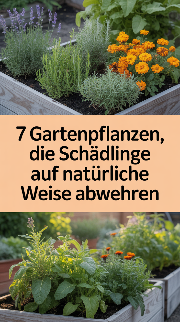 7 Gartenpflanzen, die Schädlinge auf natürliche Weise abwehren