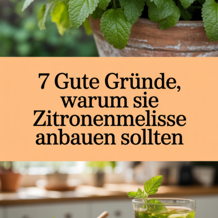 7 Gute Gründe, warum Sie Zitronenmelisse anbauen sollten