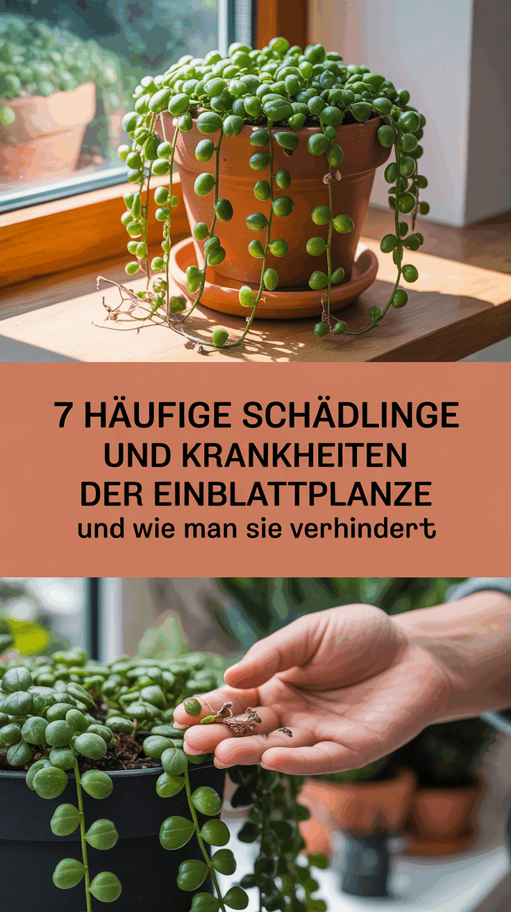 7 Häufige Schädlinge und Krankheiten der Einblattpflanze und wie man sie verhindert