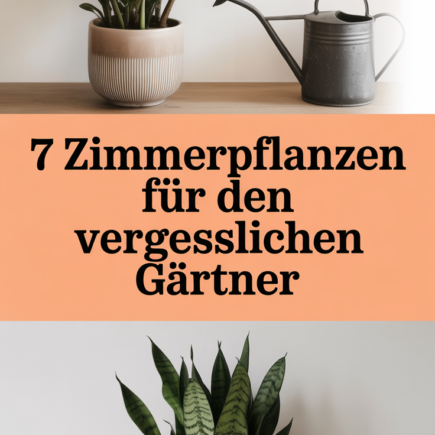 7 Zimmerpflanzen für den vergesslichen Gärtner