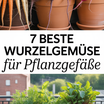 7 beste Wurzelgemüse für Pflanzgefäße