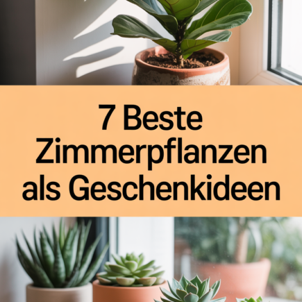 7 beste Zimmerpflanzen als Geschenkideen