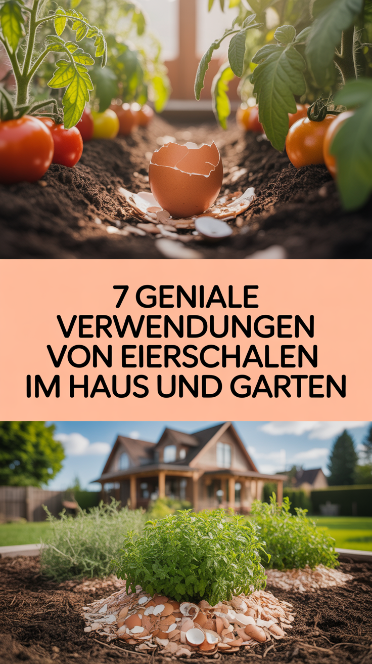 7 geniale Verwendungen von Eierschalen im Haus und Garten